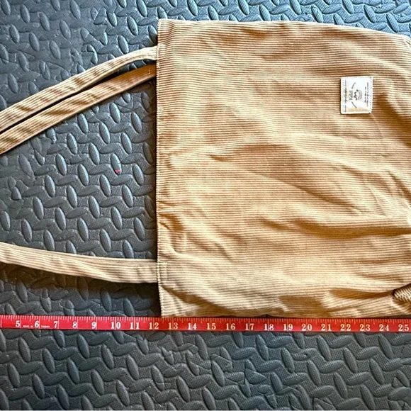Kalidi Tan Corduroy Tote Bag - Picture 3 of 4